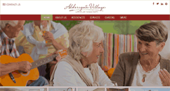 Desktop Screenshot of aldersgatevillage.org